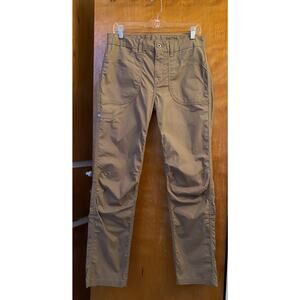 Patagonia Women's Granite Park Pants Hiking Casual Organic Cotton Tan Khaki Sz 6